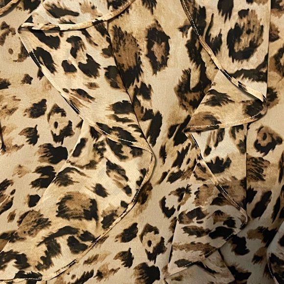 Coldwater Creek Leopard Print Chemise - Picture 5 of 5